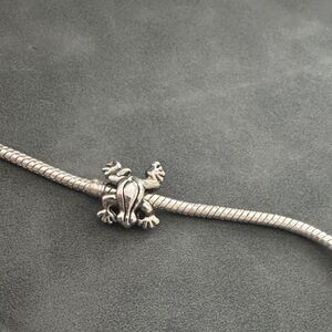 Pandora Silver Frog Charm